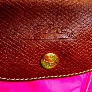 Cute pink long champ bag